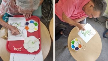 Residents get creative at Mitcham care home